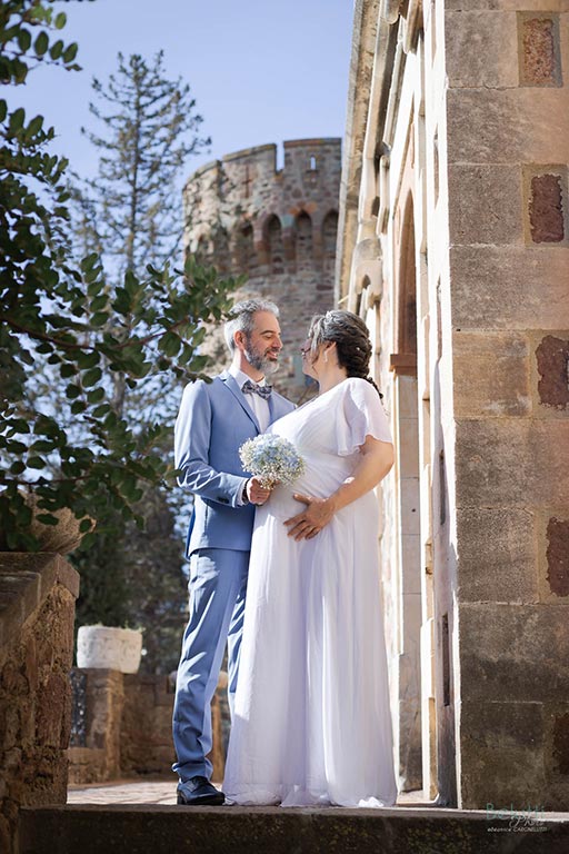Elsa et Nico, Mariage Hivernal sous les Mimosasau Chateau de la Napoule