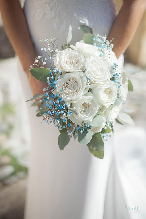 Mariage Yasmin & Romain bouquet éclatant de la mariée